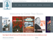 Tablet Screenshot of cedartreebooks.com